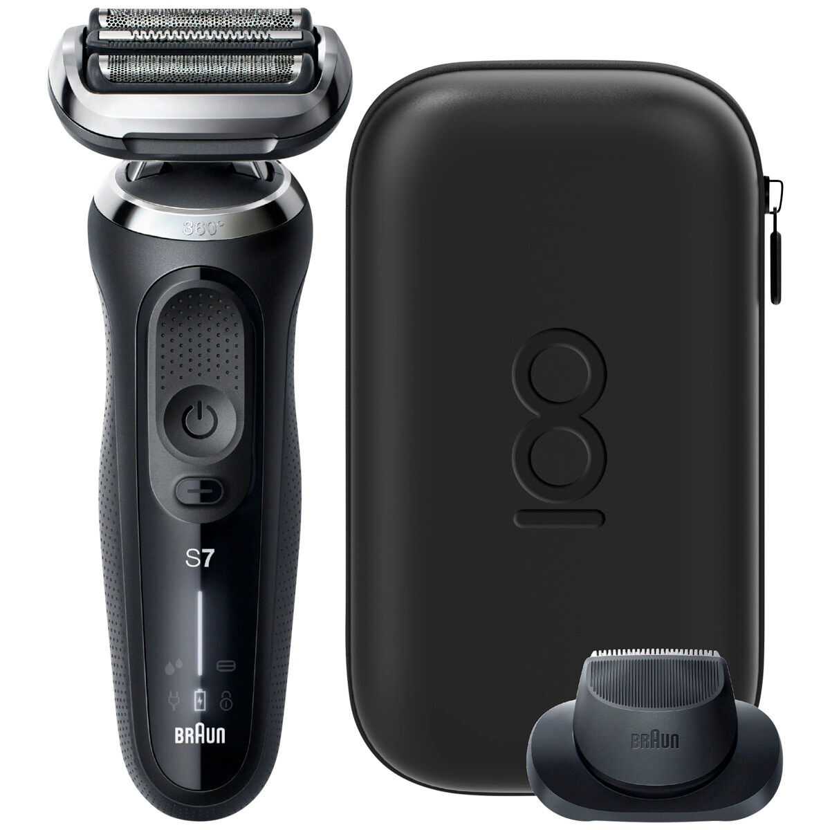 Braun Series 7 Electric Shaver Design Edition with Black Travel Case