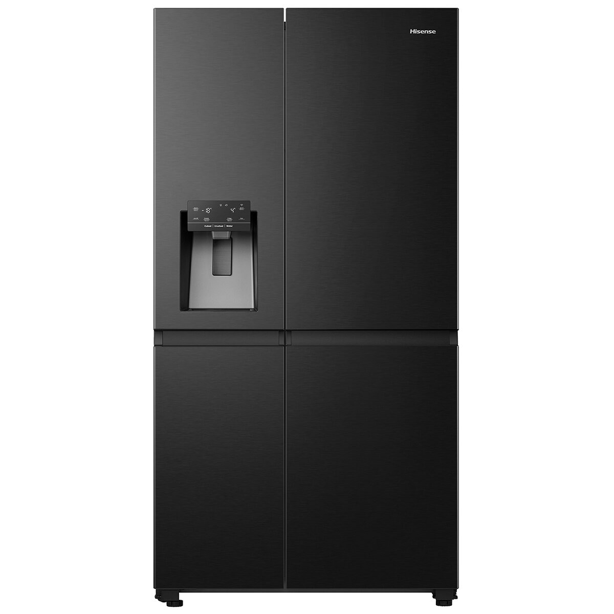 Hisense 632L Side By Side Refrigerator Black HRSBS632BW