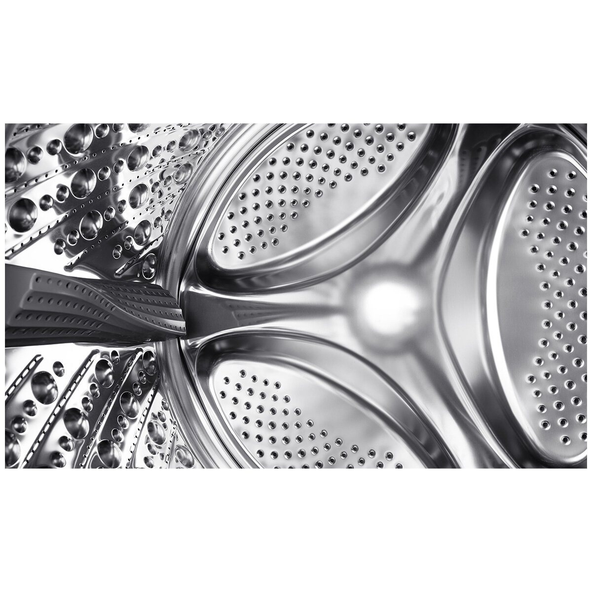 Hisense Washer 8kg Front Load Black HWFS8014AB