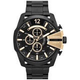 Diesel Mega Chief Chronograph Black Mens Watch - Feb