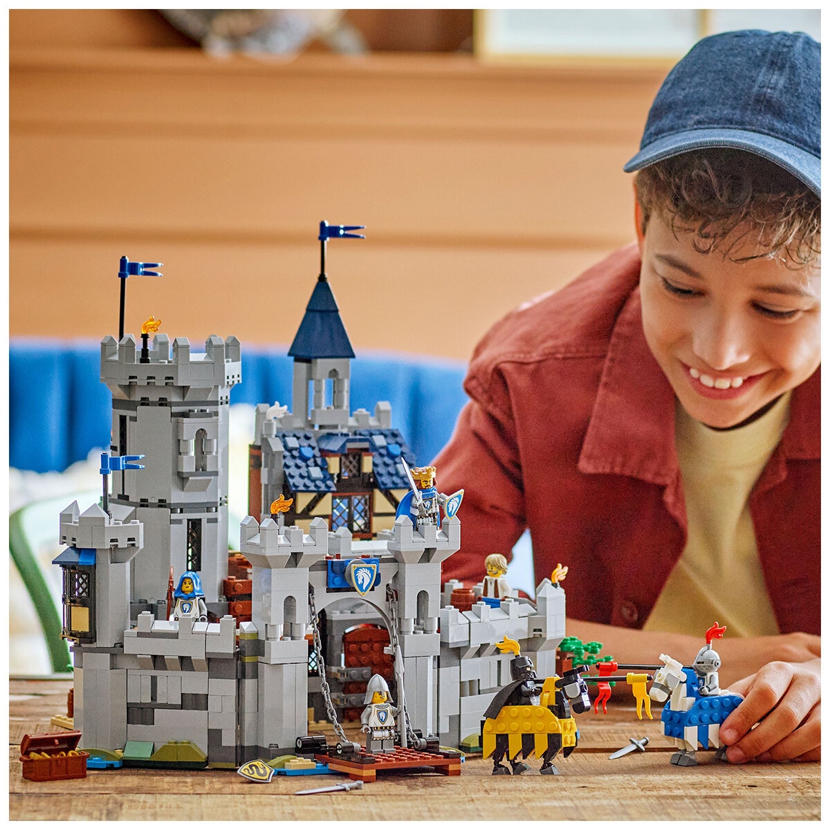 LEGO Creator 3 in 1 Medieval Horse Knight Castle 31168