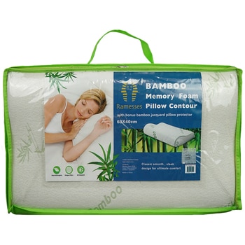 Ramesses Bamboo Memory Foam Contour Pillow