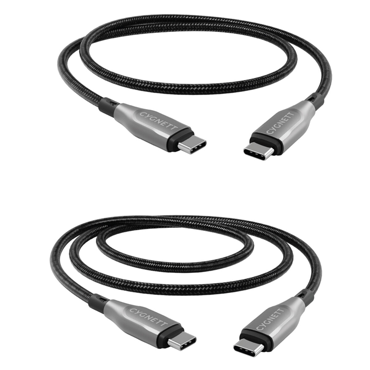 Cygnett Armoured USB-C to USB-C 2.0 Cable