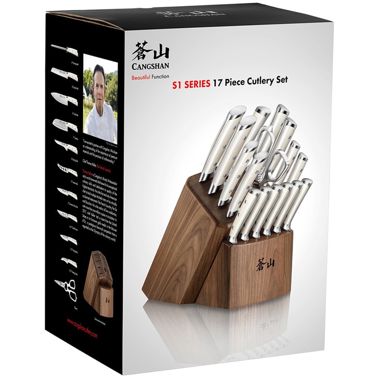 Cangshan S1 Series, 17 Pieces Knife Set Costco Australia