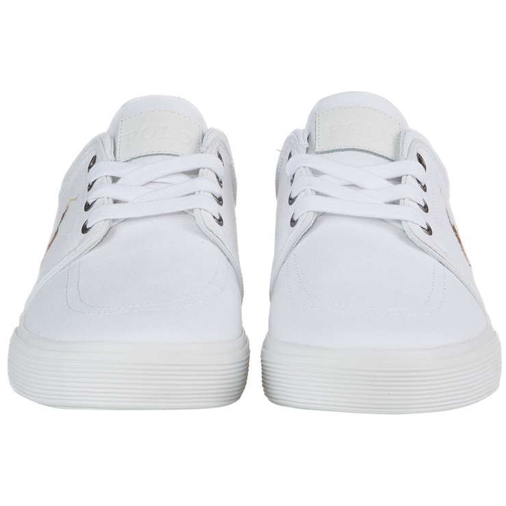 all white polo shoes