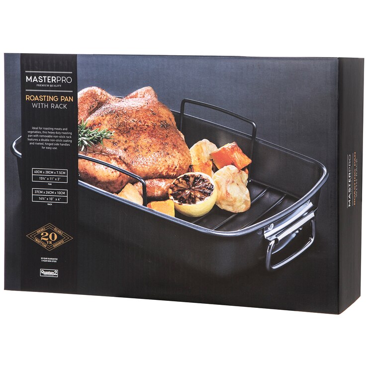 MasterPro NonStick Roaster with Rack Costco Australia