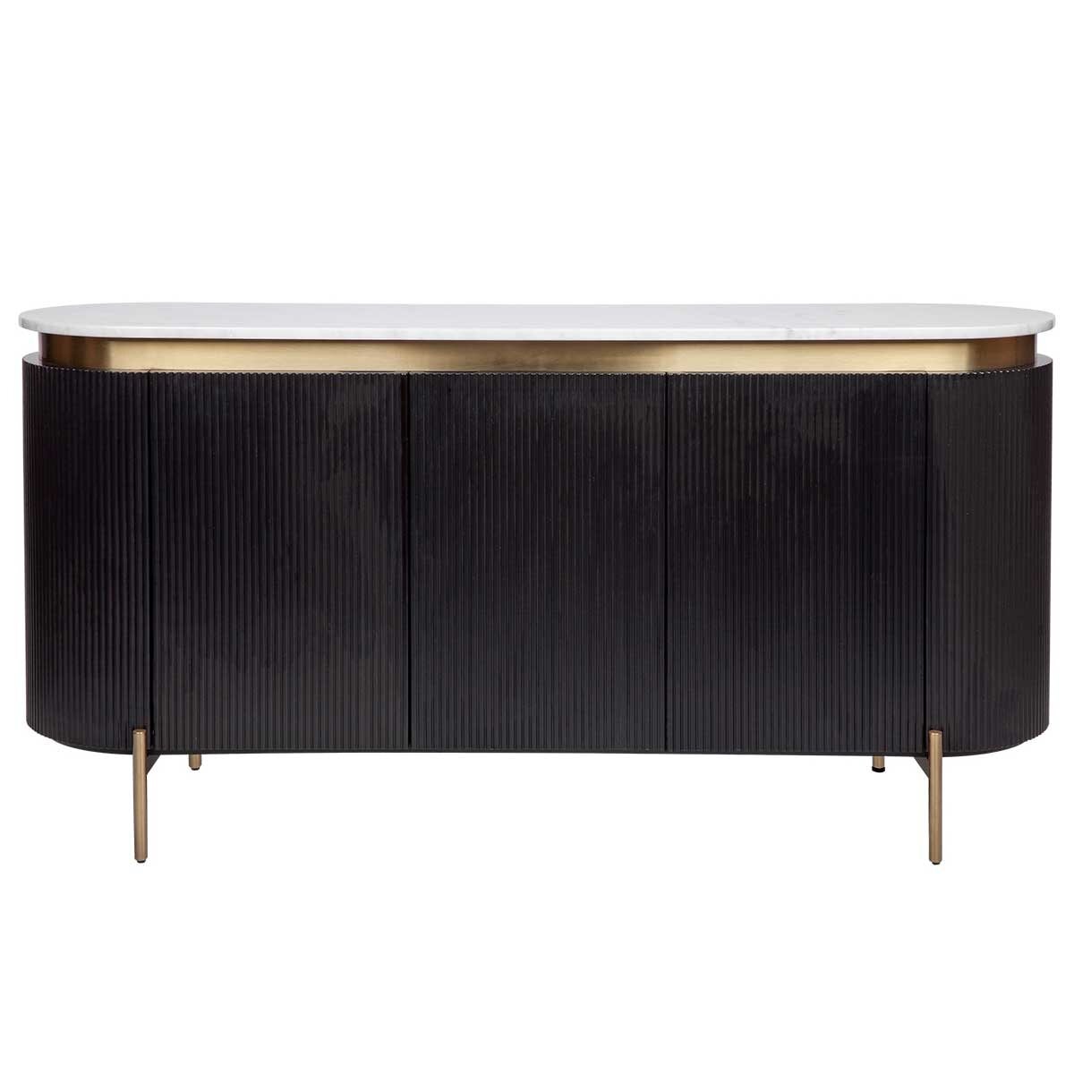 CAFE LIGHTING & LIVING Demarco Buffet Black