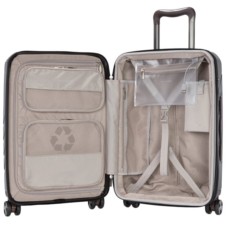 Ricardo Beverly Hills Eco rPET Grandview 2.0 Carry On Black