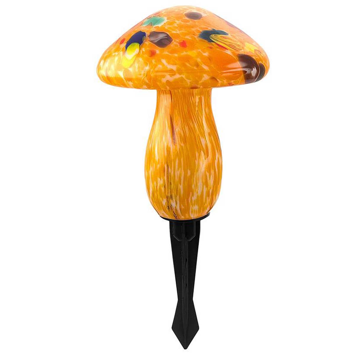 Infinity X1 Solar Landscape Light Glass Mushroom 3 Pack