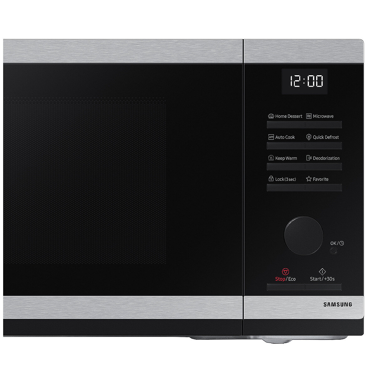 Samsung 23L Microwave with Dial and Button Control MS23DG4504AT