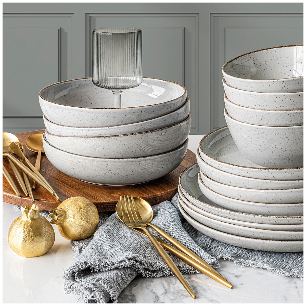 Overandback Options Dinner Set 16 Piece