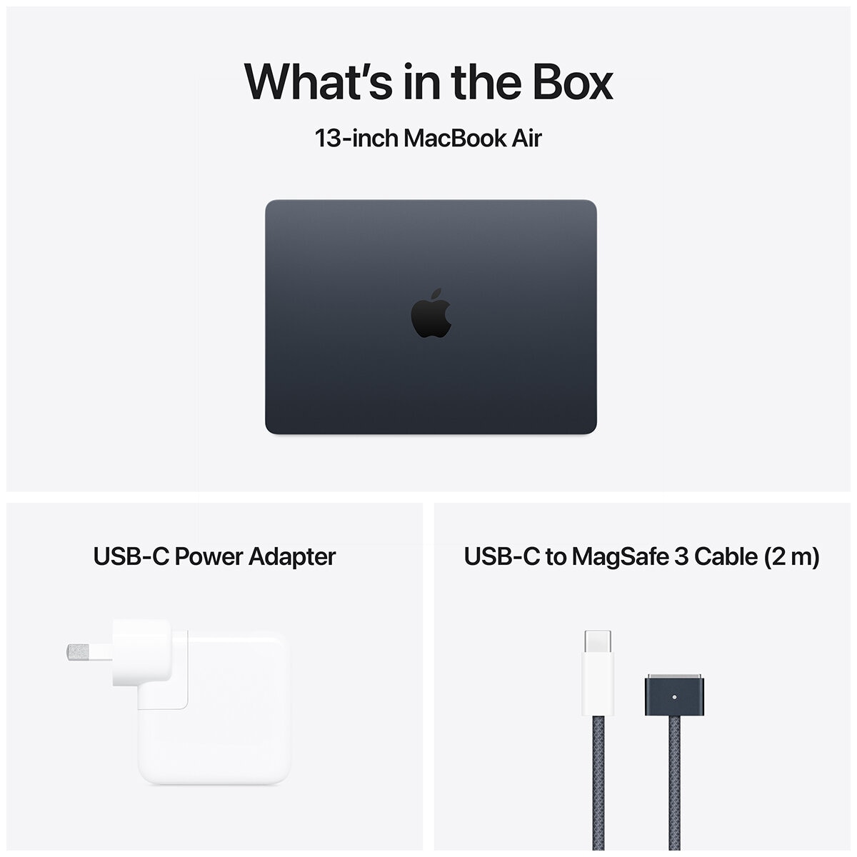 MacBook Air 13 Inch Apple M4 Chip Midnight