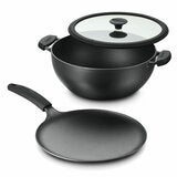 TRAMONTINA KADAI&TAWA P30 CAST IRON SET