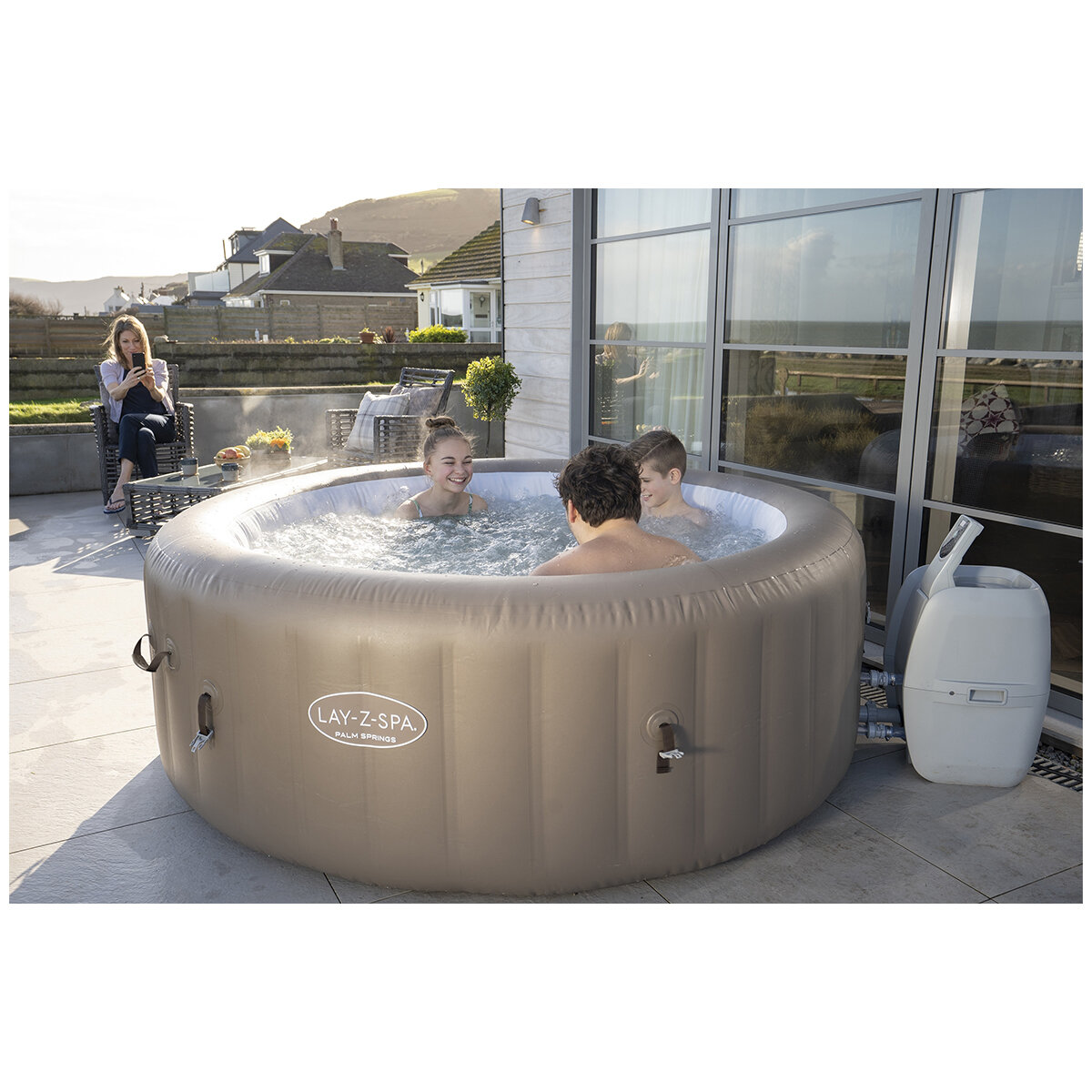 Lay-Z-Spa Palm Springs AirJet 1.96M x 71cm