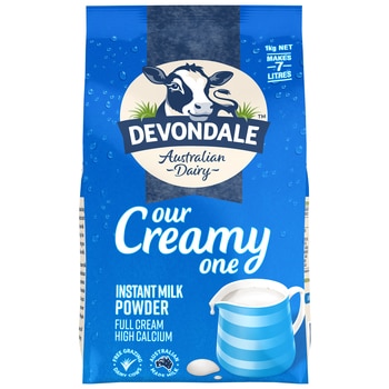 Devondale Full Cream Milk Powder 1kg