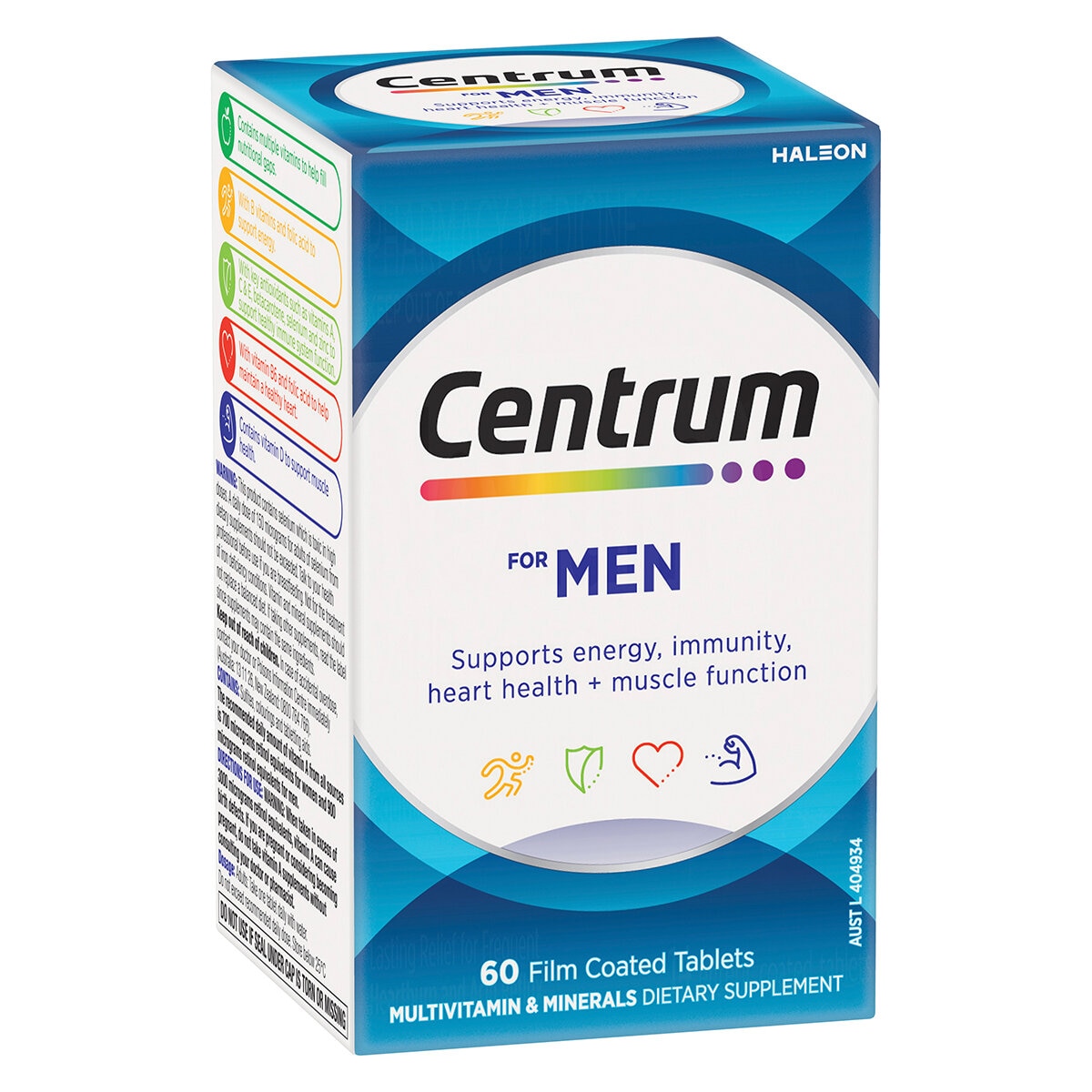Centrum Men Multivitamin 2 x 60 Tablets