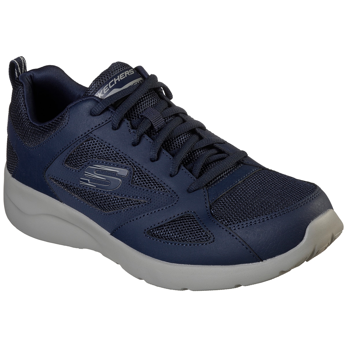 skechers mens shoes blue