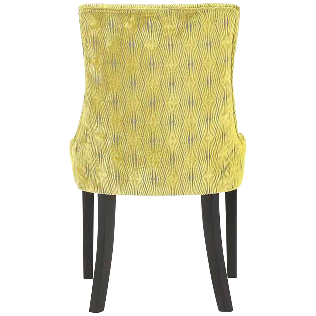 Moran Florence Fabric Chair 2 pack Yellow Zest