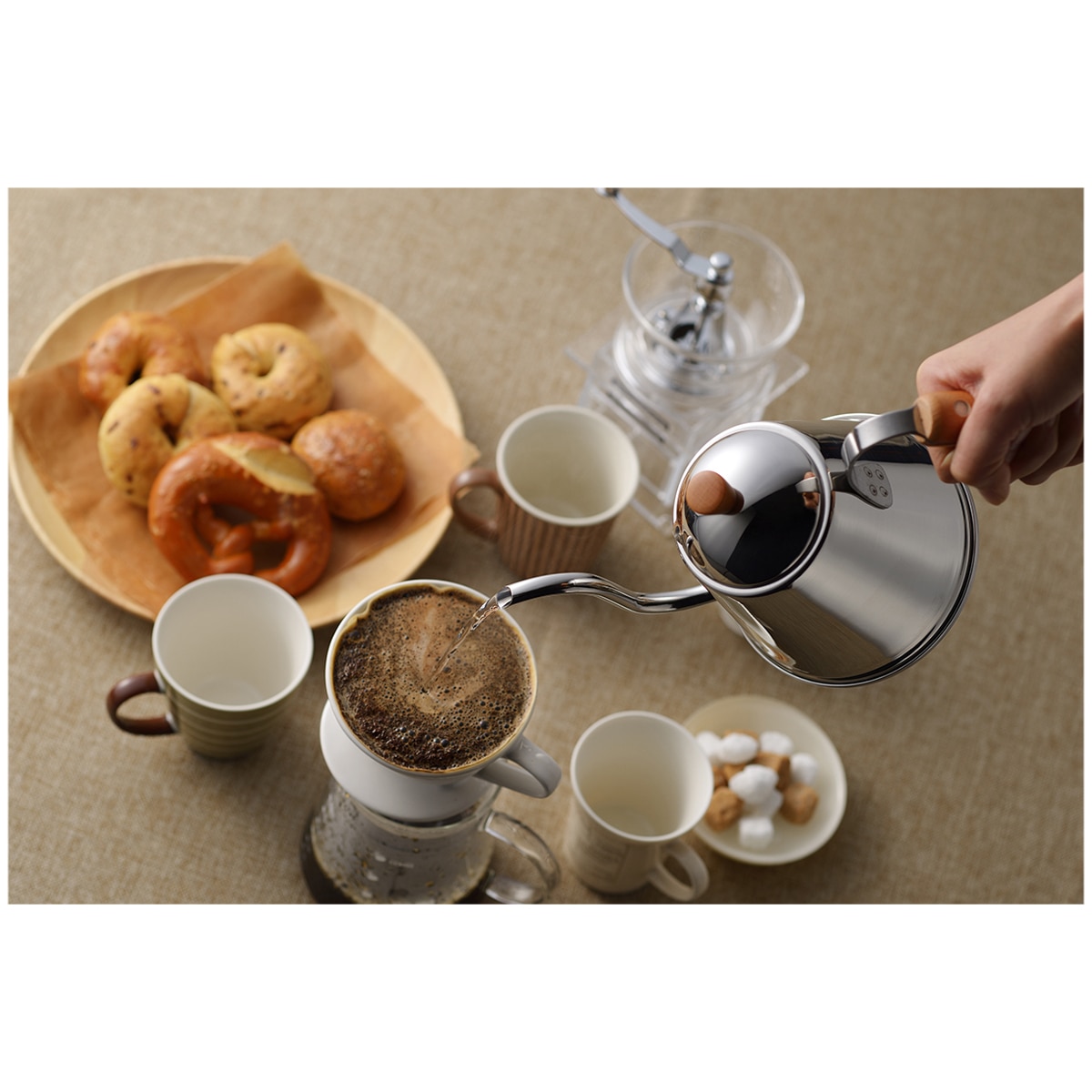 Yoshikawa Cafe Time Drip Kettle 1L