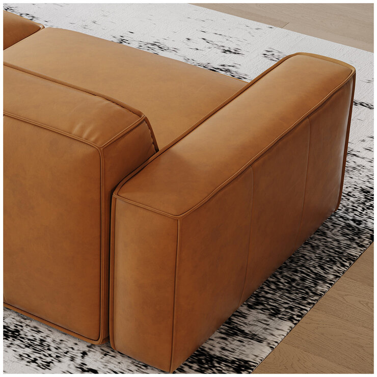 Valencia Montana Leather modular Sofa