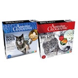 D28 Australian Geographic Extreme Animals Kit 2 Packs Big Cat/Wild Dog