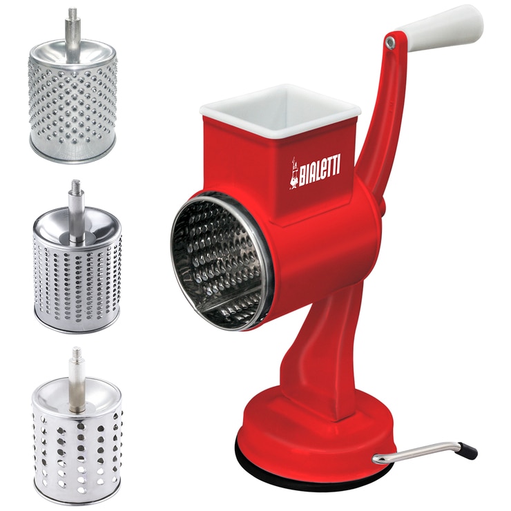 Bialetti Stainless Steel Drum Grater Red Costco Australia