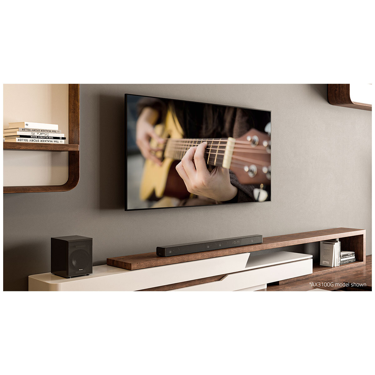 Hisense 5.1 Channel Dolby Atmos Soundbar With Wireless Subwoofer & Rear Speakers AX5100G