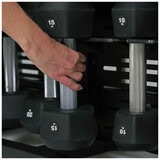 Centr Fusion Bench With Dumbbell Storage