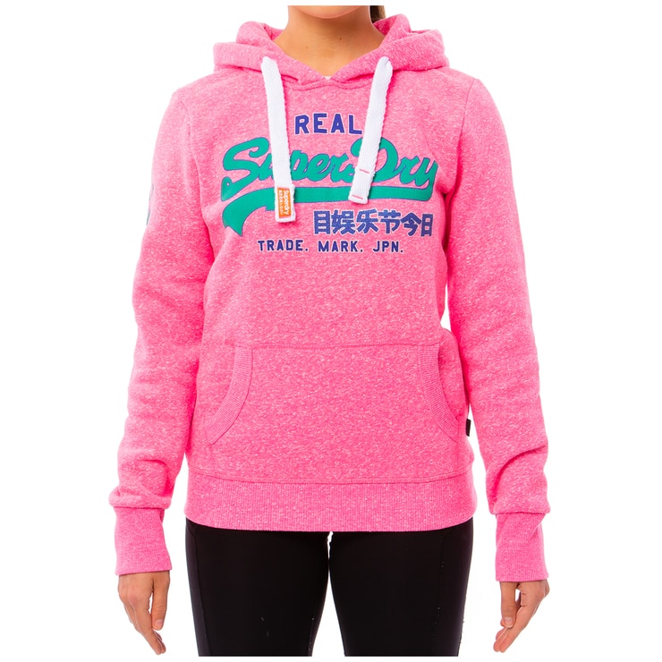 fluro pink hoodie