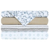 South Point Home Fashions Poly Flannel Sheet Set 6 Piece King