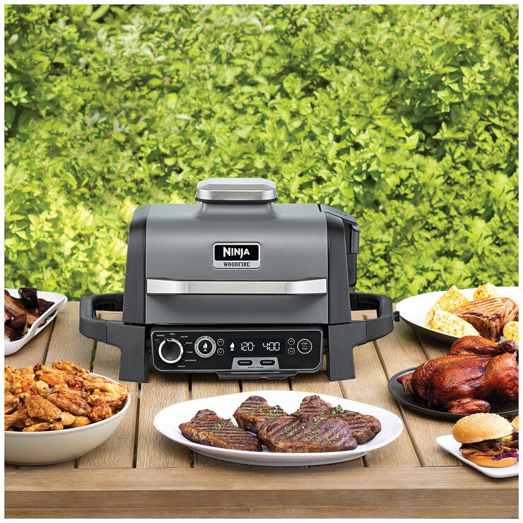 Ninja Woodfire Electric BBQ Grill and Smoker OG751ANZ