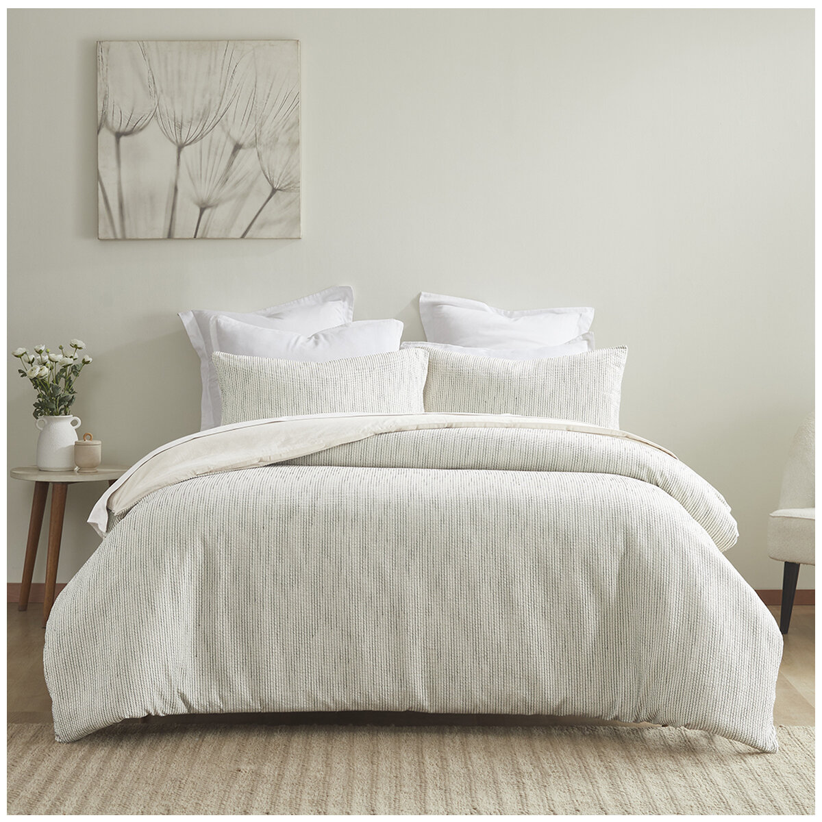 Manhattan 3 Piece Quilt Cover Set King Spencer