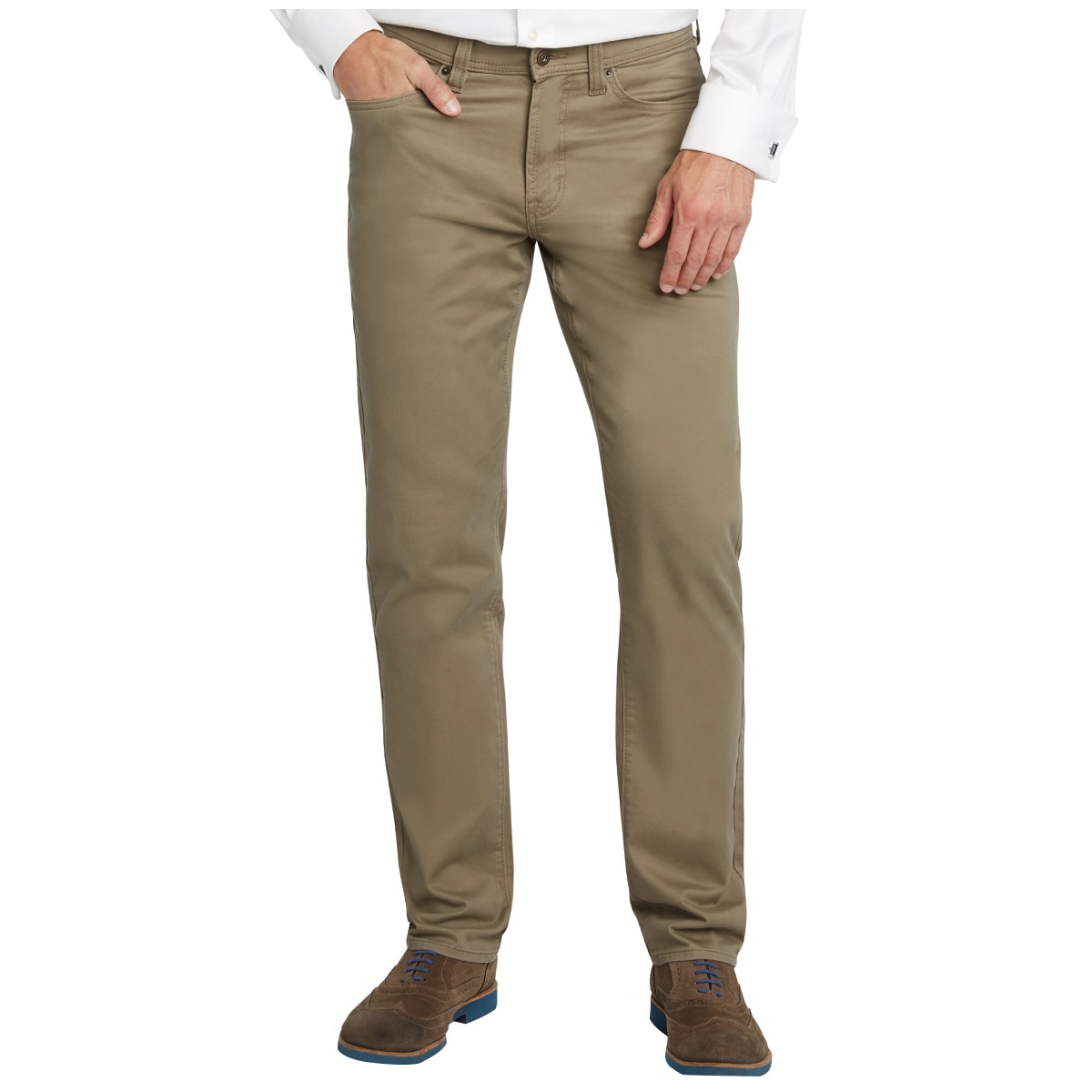 Kirkland Signature Men's 5 Pocket Brushed Cotton Twill Pa...