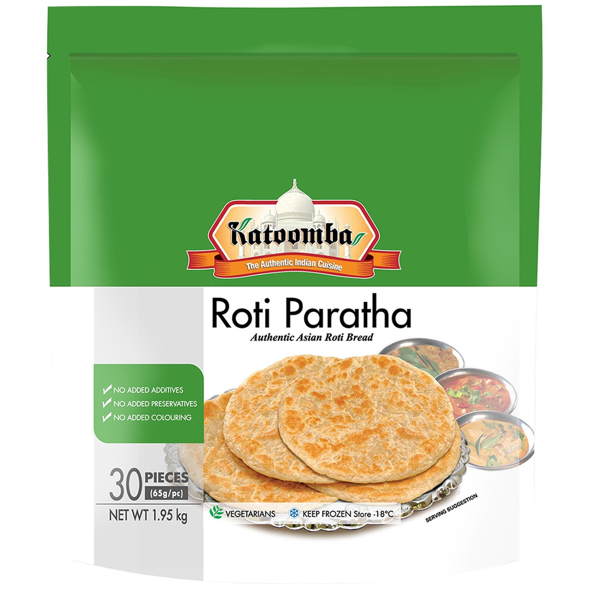 Katoomba Roti 30 pieces 1.95kg