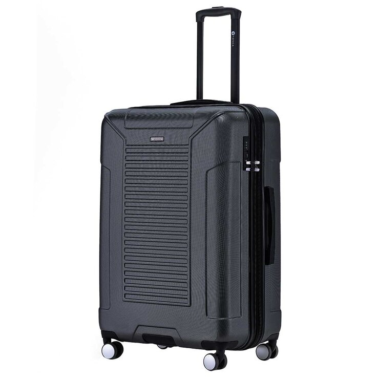 Tosca Matrix Range 3 Piece Luggage Set Black