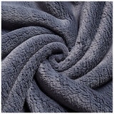 Amari Luxury Velvet Throw 152cm x 177cm Blue