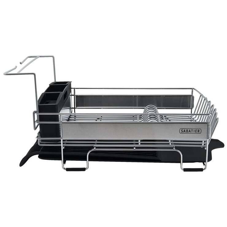 Sabatier Expandable Dishrack with Stemware Rack Sabatier Expandable Dishrack with Stemware Rack
