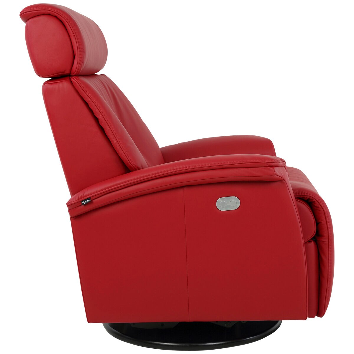 Moran Fjords Rome Motorised Recliner Relaxer Large 1 Motor with Battery Chilli Red