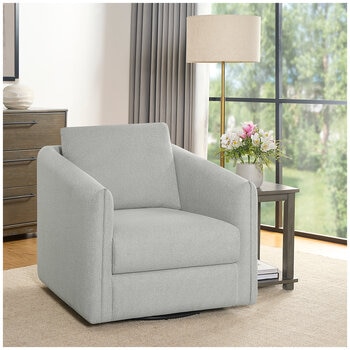 Thomasville Fabric Swivel Chair