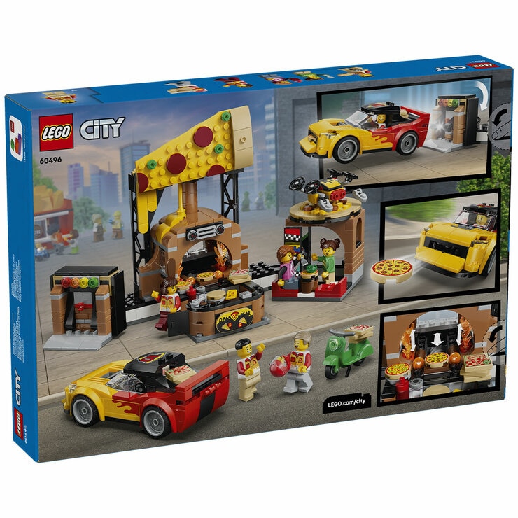 LEGO City Pizza Delivery Experience with Vehicles 60496