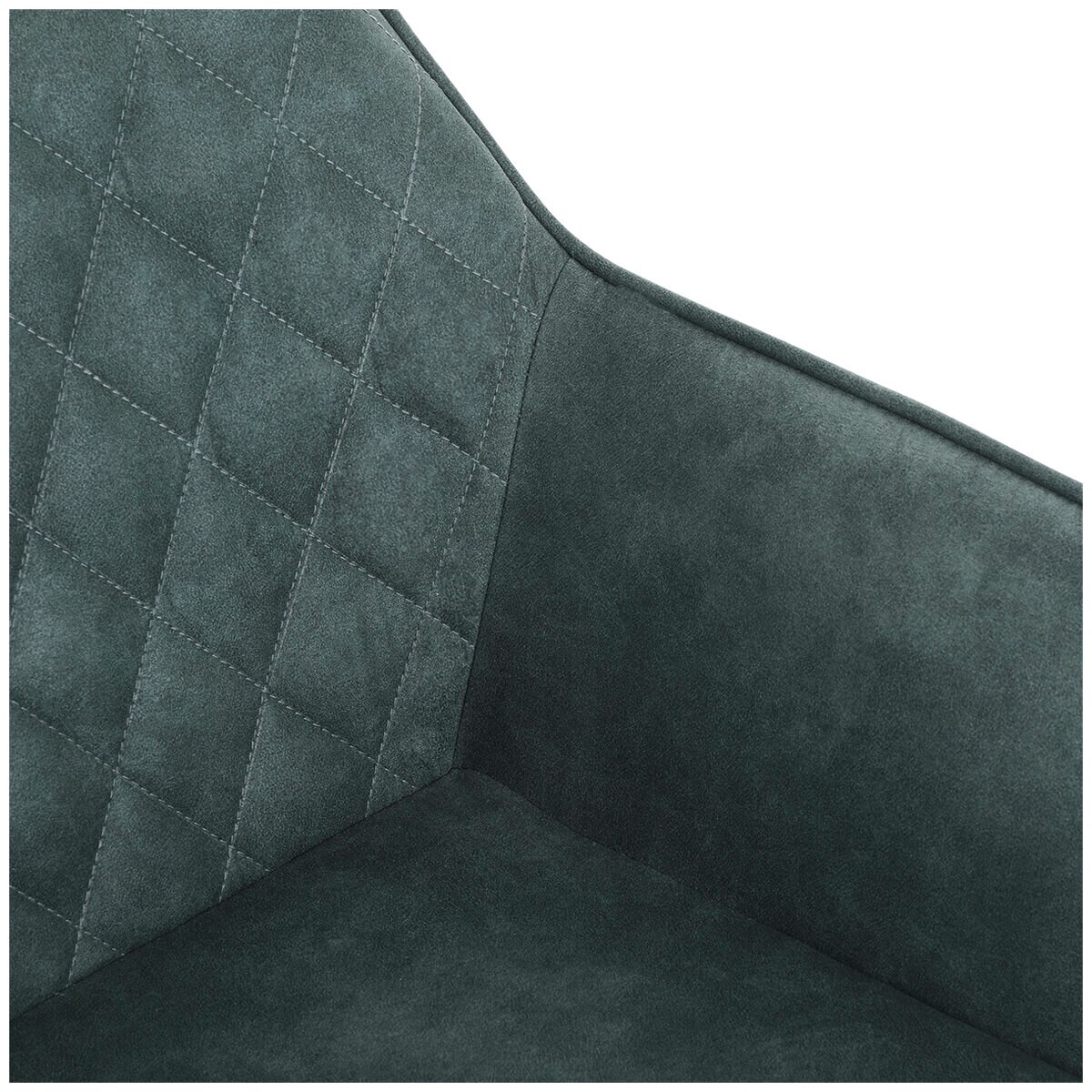 142279-Onex RiVa Dining Chair Dark Green