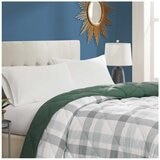 Season's Collection Down Alternative Blanket King Green