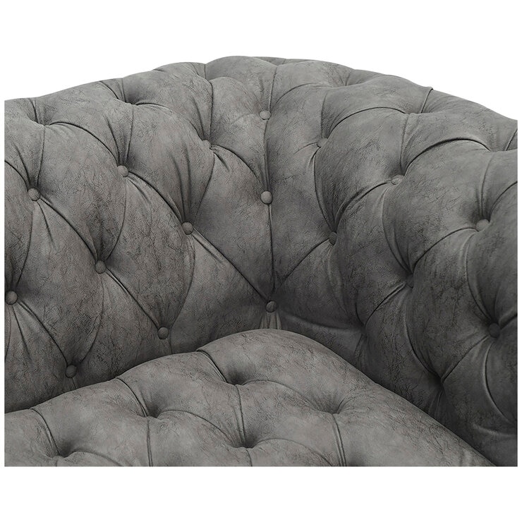 Moran Portia Illusion Fabric 3 Seater Sofa
