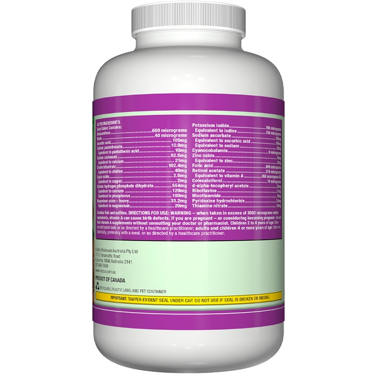 Kirkland Signature Children's Multivitamin 250 Chewable Tabs Costco