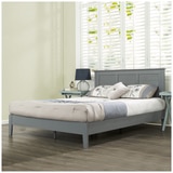 Wooden Grey Panel Bed Frame Queen (Zinus)