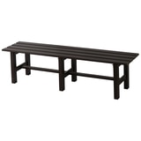 Takasho Bench Seat - Dark Brown