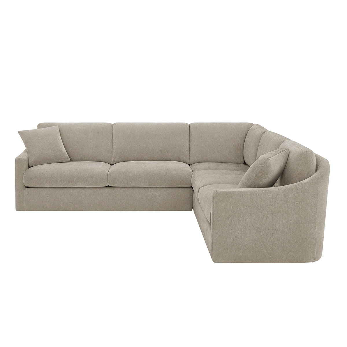 Thomasville 2 Piece Fabric Sectional