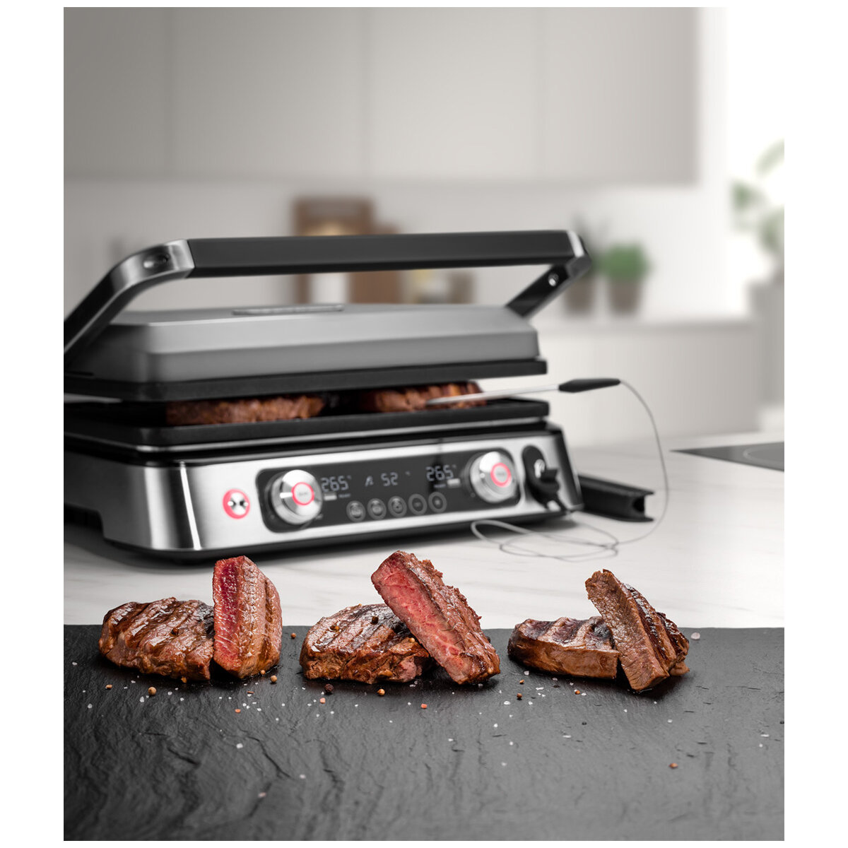 De'longhi Multi Grill 1100 Contract With Thermoprobe CGH1112DP