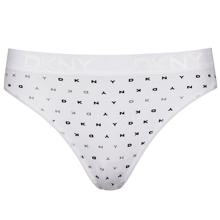 DKNY Women's Bikini Brief 4 Pack Extra Large