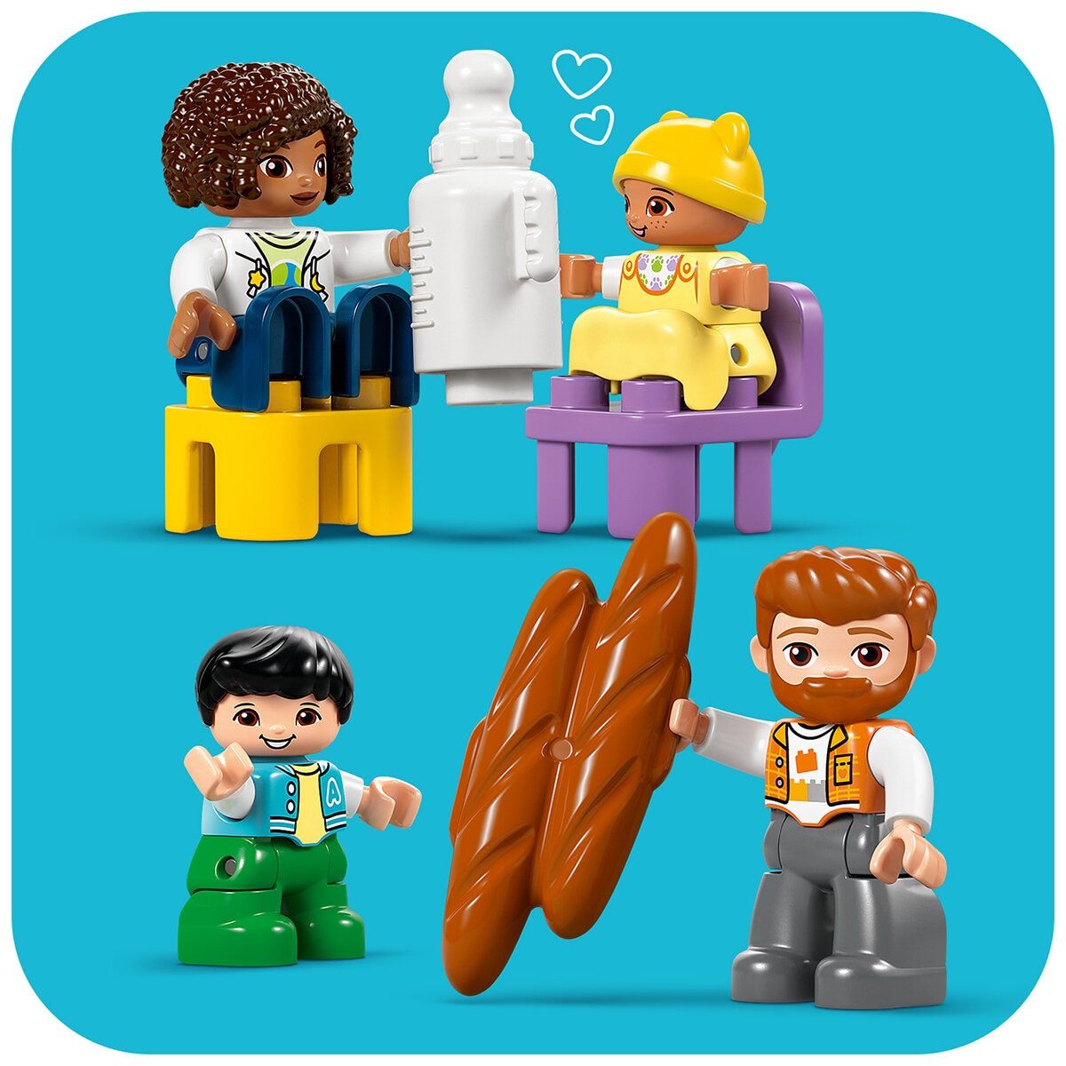 LEGO DUPLO 3 In 1 Modern Family House With Figures 10470 LEGO DUPLO 3 In 1 Modern Family House With Figures 10470